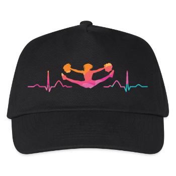 Cheerleader Cheer Mom Cheerleading - Kids’ Baseball Cap - black - Front