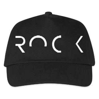 Rockmusik-Kultur-Gitarrenlegende - Kinder Basecap - Schwarz - Vorne