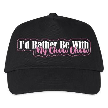 Chow Chow Chien - Casquette de baseball Enfant - noir - Devant