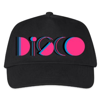 disco - Kinder Basecap - Schwarz - Vorne
