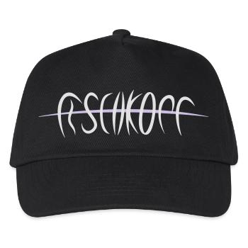 Fischkopf - Kinder Basecap - Schwarz - Vorne
