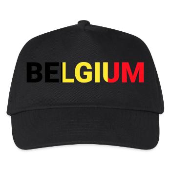 Belgium - Kids’ Baseball Cap - black - Front
