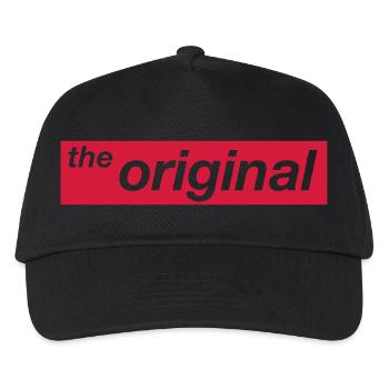 the original partnerlook the remix eltern Super so - Kinder Basecap - Schwarz - Vorne