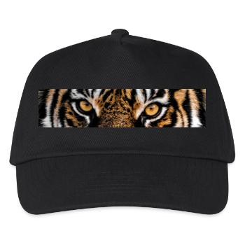 Eye of the tiger - Kinder Basecap - Schwarz - Vorne