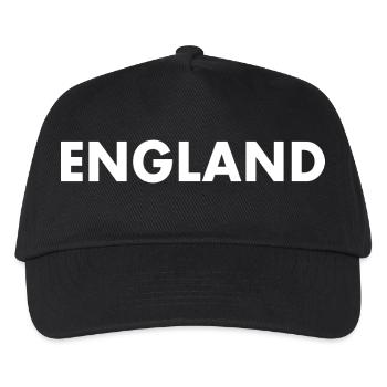 angleterre - Casquette de baseball Enfant - noir - Devant