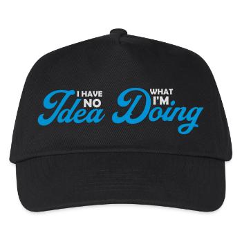 Aucune idée - Casquette de baseball Enfant - noir - Devant