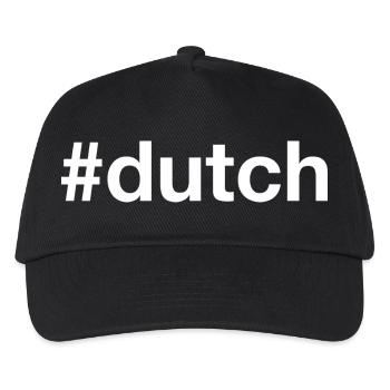 DUTCH Netherlands - Kids’ Baseball Cap - black - Front