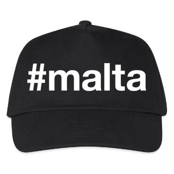 MALTE Hashtag - Casquette de baseball Enfant - noir - Devant