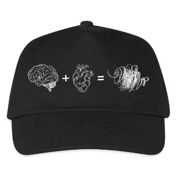 Fusion Céréo-Cœur - Casquette de baseball Enfant - noir - Devant