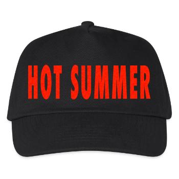 été chaud - Casquette de baseball Enfant - noir - Devant
