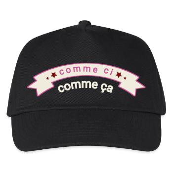 comme ci comme ça lockeres France - Kids’ Baseball Cap - black - Front