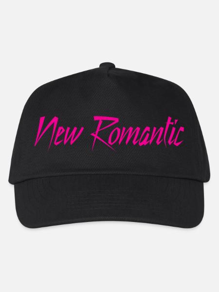 New Romantic - Kinder Basecap - Schwarz