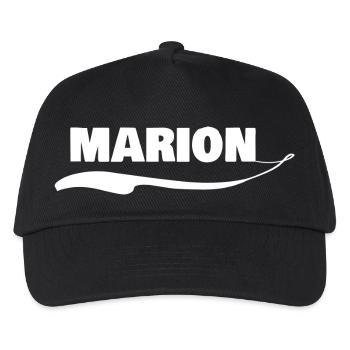 First name marion - Kids’ Baseball Cap - black - Front