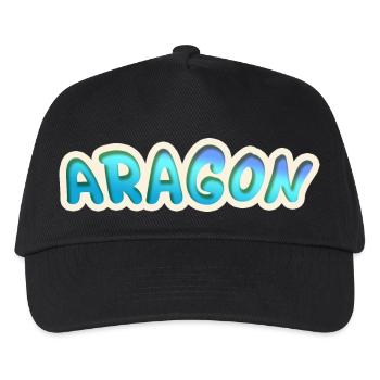 Job Aragon - Kinder Basecap - Schwarz - Vorne