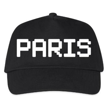 PARIS - Kinder Basecap - Schwarz - Vorne