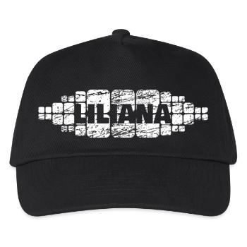 Liliana als Mutti - Kinder Basecap - Schwarz - Vorne