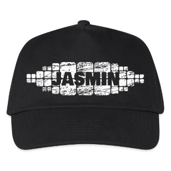 Mutti Jasmin - Kinder Basecap - Schwarz - Vorne