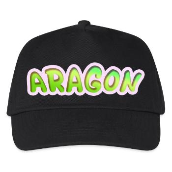 Cadeau pour Aragon - Casquette de baseball Enfant - noir - Devant