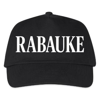 Rabauke - Kinder Basecap - Schwarz - Vorne