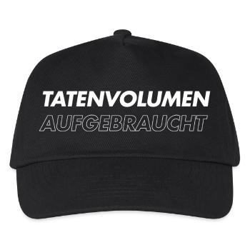 Volume des crimes utilisés - Casquette de baseball Enfant - noir - Devant