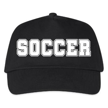Soccer Bold - Kids’ Baseball Cap - black - Front