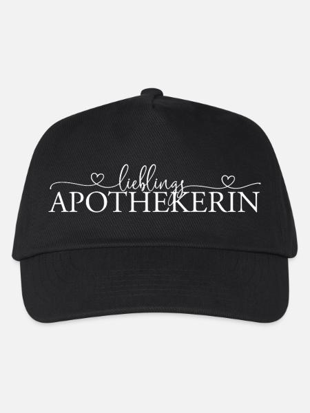 Lieblingsapothekerin Geschenkidee - Kinder Basecap - Schwarz