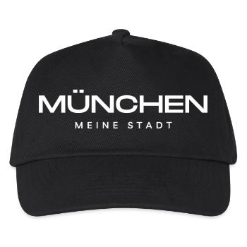 Munich - Kids’ Baseball Cap - black - Front