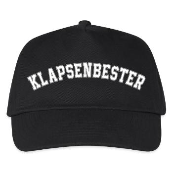 Slap Best Crazy Madhouse Office Saying - Kids’ Baseball Cap - black - Front