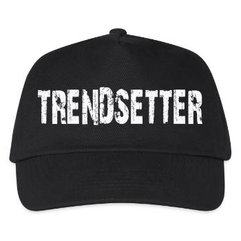 TRENDSETTER - Kinder Basecap - Schwarz - Vorne