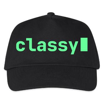classy | Developer mood - Kids’ Baseball Cap - black - Front