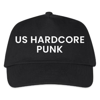 US Hardcore Punk - Kinder Basecap - Schwarz - Vorne