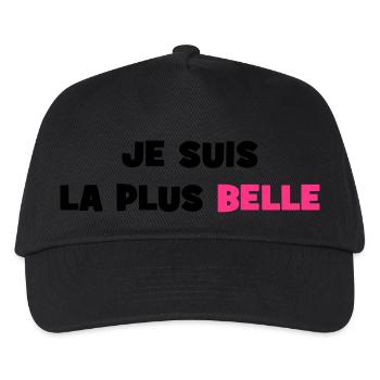 I am the most beautiful - Kids’ Baseball Cap - black - Front