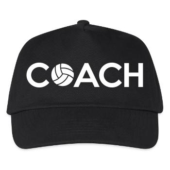 Entraîneur de volleyball - Casquette de baseball Enfant - noir - Devant