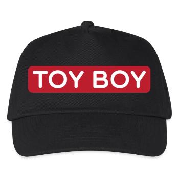Spielzeug Junge T-Shirt-Design Geschenk-Idee - Kinder Basecap - Schwarz - Vorne