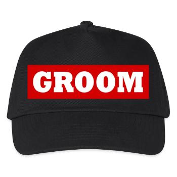 Groom - Kinder Basecap - Schwarz - Vorne