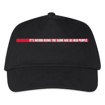 être âgé - Casquette de baseball Enfant - noir - Devant