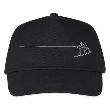 Wakeboard - Kinder Basecap - Schwarz - Vorne