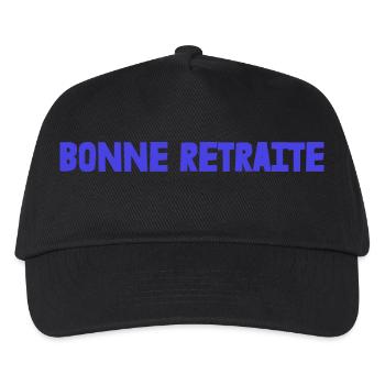 RETIREMENT. RETIREMENT. RETIRED. RETIREMENT - Kids’ Baseball Cap - black - Front