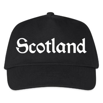 SCOTLAND - Kinder Basecap - Schwarz - Vorne