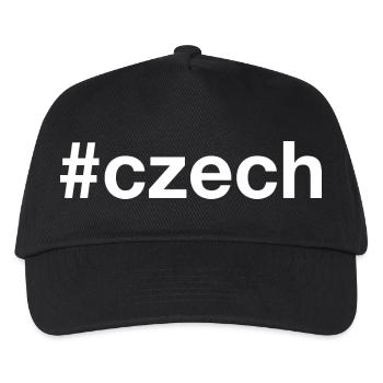 CZECH Czech Republic Hashtag - Kids’ Baseball Cap - black - Front