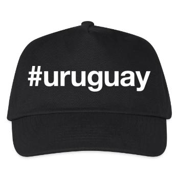URUGUAY Hashtag - Kids’ Baseball Cap - black - Front