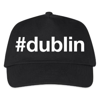 DUBLIN, Irlande, Irlande - Casquette de baseball Enfant - noir - Devant