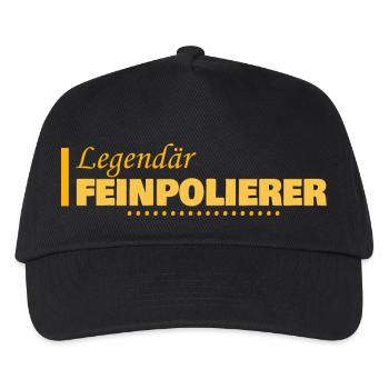 Gift for Fine Polisher - Kids’ Baseball Cap - black - Front
