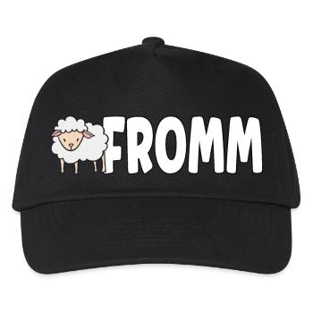 Lammfromm - Vous êtes innocent. TOUJOURS! - Casquette de baseball Enfant - noir - Devant