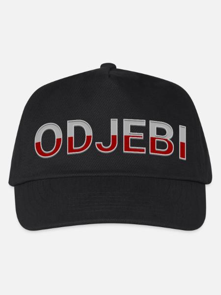 ODJEBI - Kinder Basecap - Schwarz