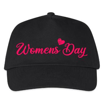 womens day - Kinder Basecap - Schwarz - Vorne