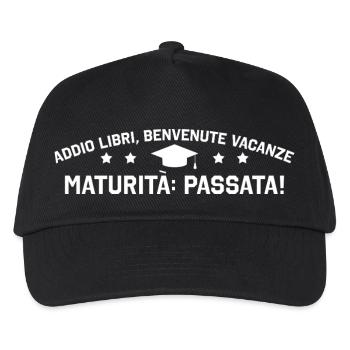 Maturita passata - Kinder Basecap - Schwarz - Vorne