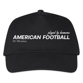 American Football - Kinder Basecap - Schwarz - Vorne
