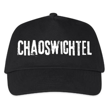 Chaoswichtel - Kinder Basecap - Schwarz - Vorne
