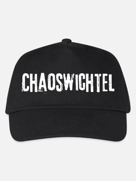 Chaoswichtel - Kinder Basecap - Schwarz